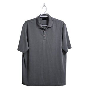 Bugatchi Octavio Polo Shirt In Gray Sz XXL
